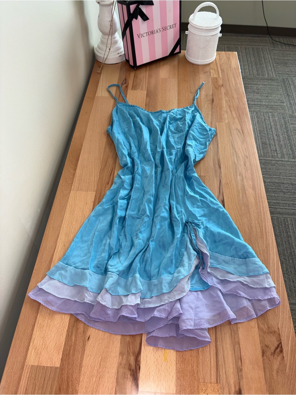 RARE Victoria’s Secret 100% silk mermaid slip